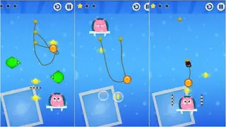 Cute Cat Cut Rope screenshot