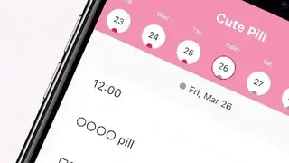 Cute Pill Reminder & Medication Tracker screenshot