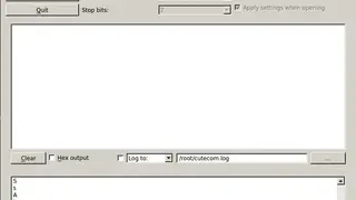 CuteCom screenshot