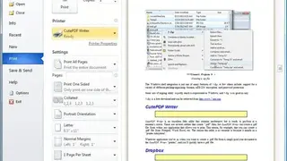 CutePDF Writer screenshot
