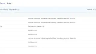 CuteTorrent screenshot