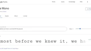 Cutive Mono screenshot