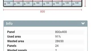 CutList Optimizer screenshot