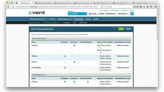 Cvent screenshot
