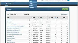 Cvent Event Management screenshot