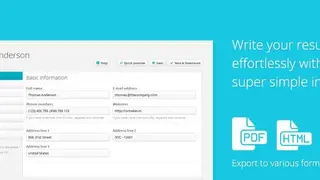 Cvmaker screenshot