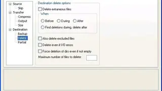 Cwrsync screenshot