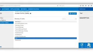 CyberArk Enterprise Password Vault screenshot
