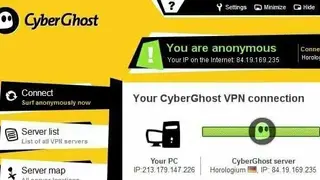 CyberGhost screenshot