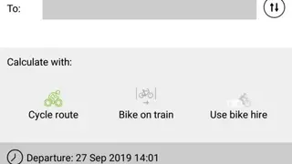 Cycle Journey Planner screenshot