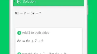 Cymath screenshot