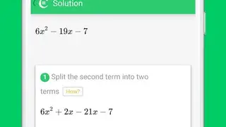 Cymath screenshot