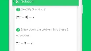 Cymath screenshot