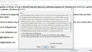 Cypher Notepad screenshot