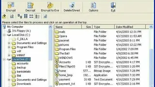 Cypherix Encryption Software screenshot