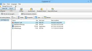 Cypherix Encryption Software screenshot