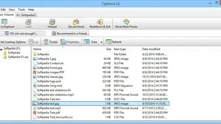 Cypherix Encryption Software screenshot