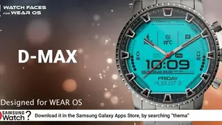 D-Max Watch Face & Clock Widget screenshot