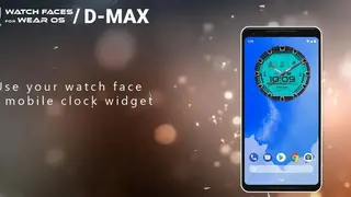 D-Max Watch Face & Clock Widget screenshot
