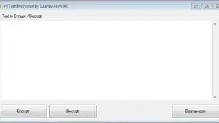 Daanav Text Encryptor screenshot