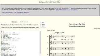 DaCapo Editor screenshot