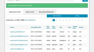 Dada Mail screenshot
