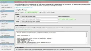 Dada Mail screenshot