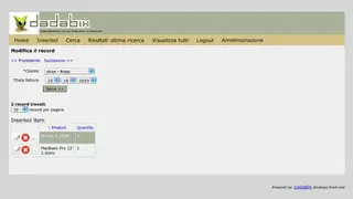 DaDaBIK screenshot