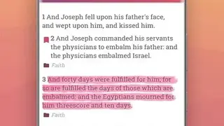 Daily Devotional Bible screenshot
