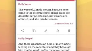 Daily Devotional Bible screenshot