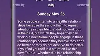 Daily Horoscope screenshot