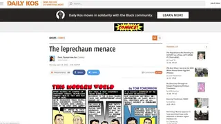 Daily Kos – Comics screenshot