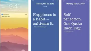 Daily Quote screenshot