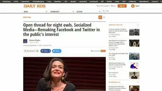 Dailykos screenshot