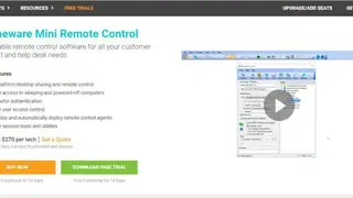 Dameware Mini Remote Control screenshot