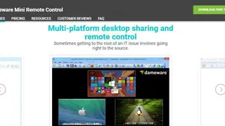 Dameware Mini Remote Control screenshot