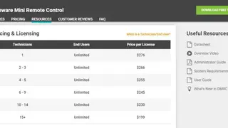 Dameware Mini Remote Control screenshot
