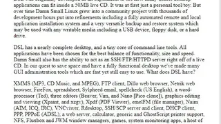 Damn Small Linux screenshot