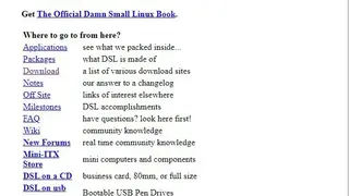 Damn Small Linux screenshot