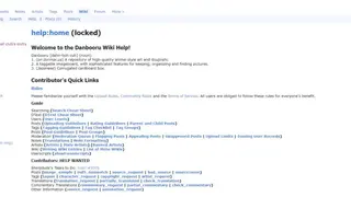 Danbooru screenshot