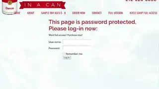 Dance in a Can screenshot