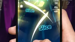 Dancing Blade: Slicing EDM Rhythm Game screenshot