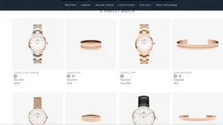 Daniel Wellington screenshot