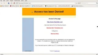 DansGuardian screenshot