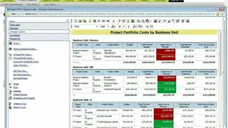 Daptiv PPM screenshot