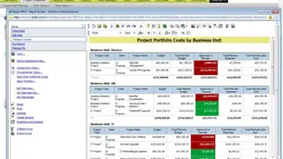 Daptiv PPM screenshot