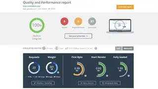 DareBoost screenshot