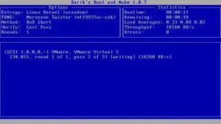 Darik’s Boot and Nuke screenshot