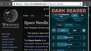 Dark Reader screenshot