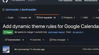 Dark Reader screenshot